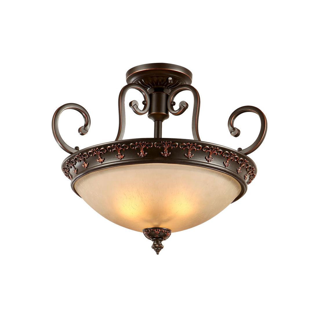 Symphony Semi-Flush Ceiling Light 21.7" by FIFTH & BEAM — product view 20
