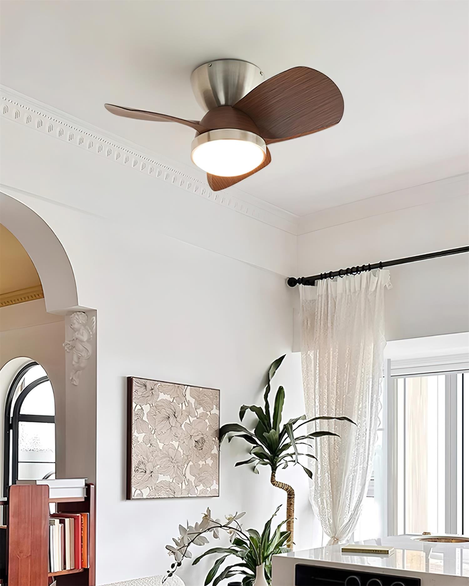 Talaya Ceiling Fan Light by FIFTH & BEAM — product view 3