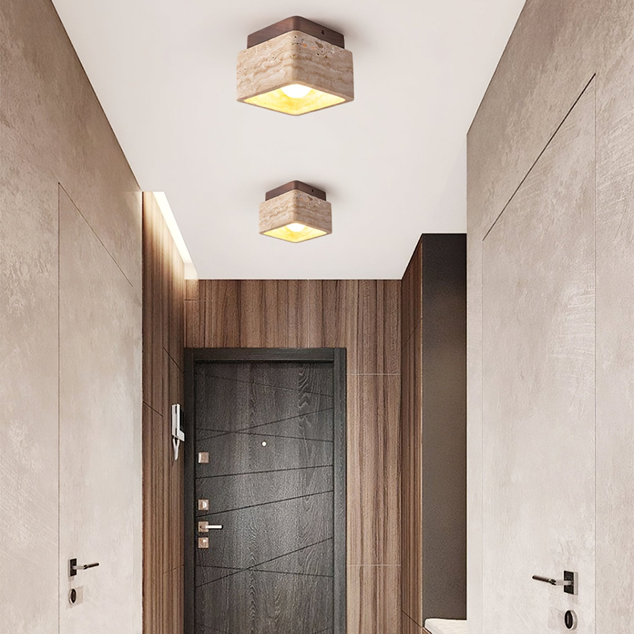 Terra Block Ceiling Light by FIFTH & BEAM — product view 8
