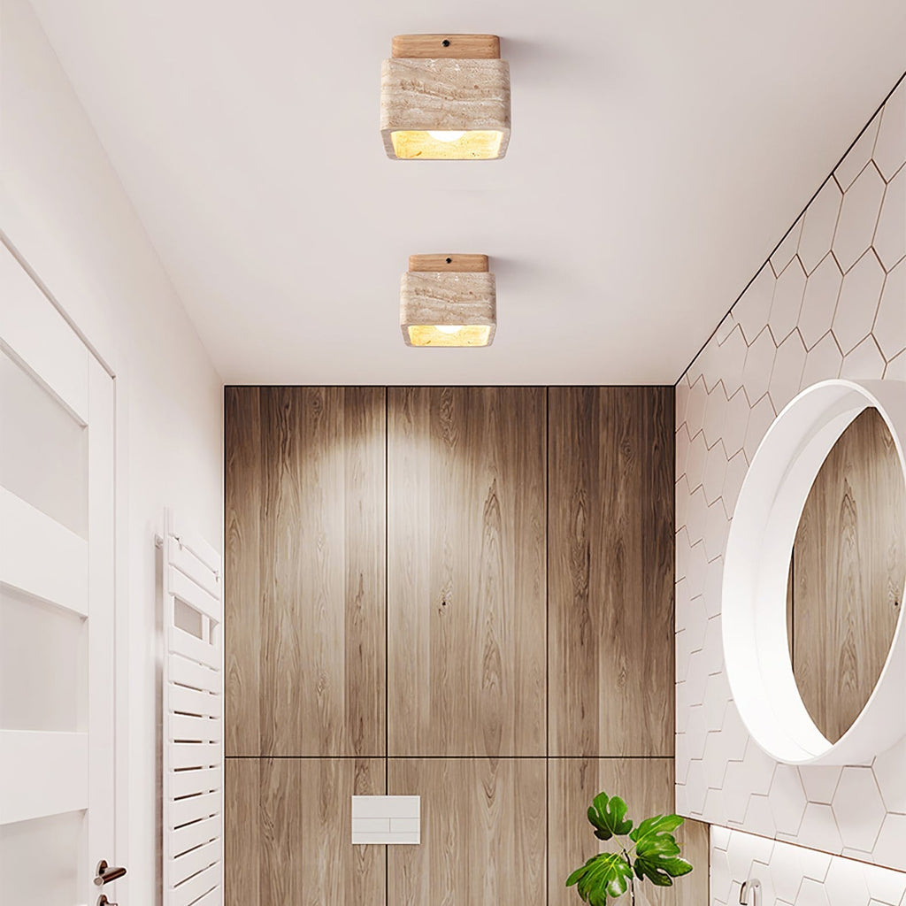 Terra Block Ceiling Light by FIFTH & BEAM — product view 9