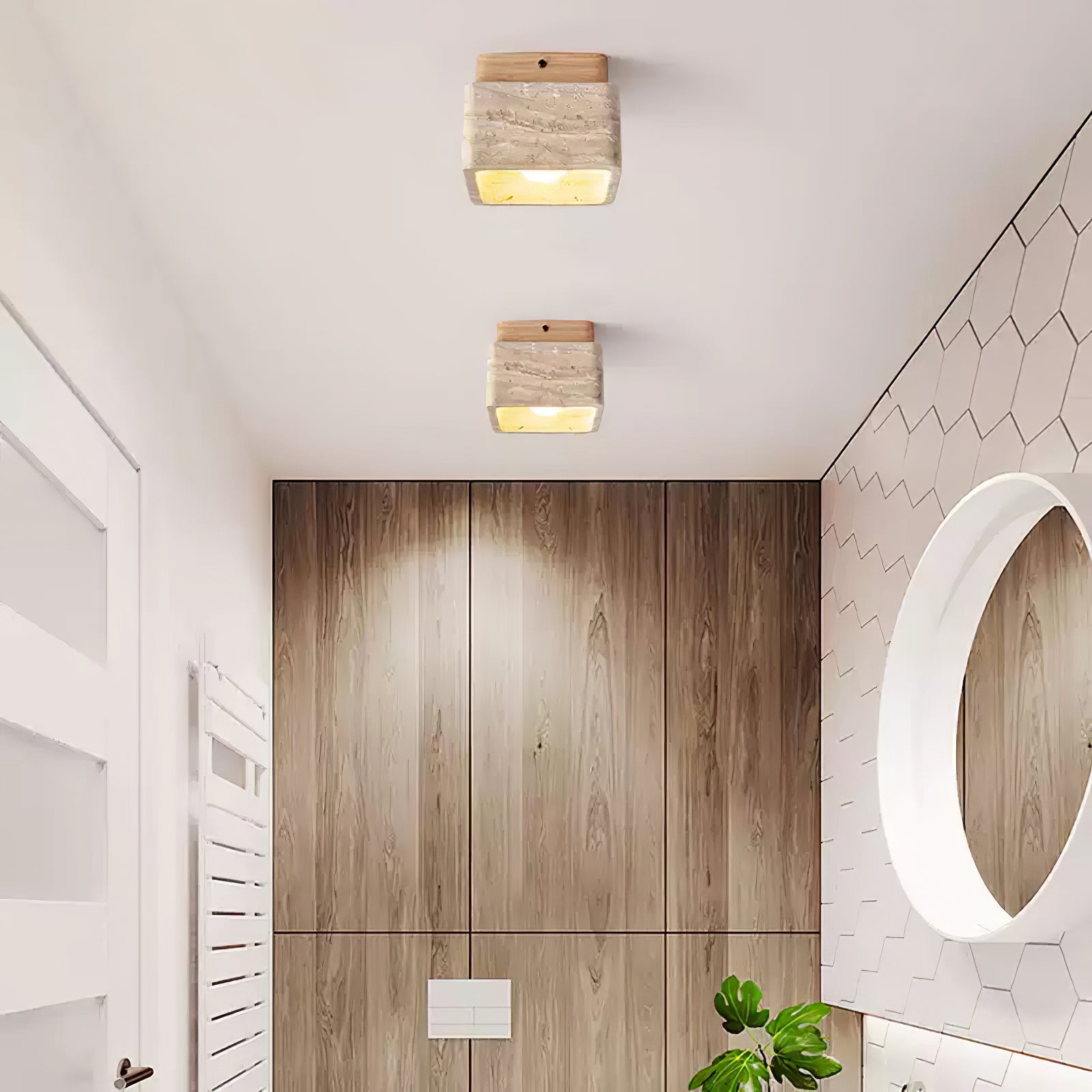 Terra Block Ceiling Light by FIFTH & BEAM — product view 15