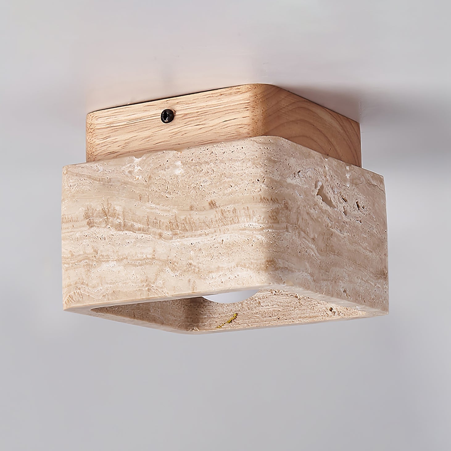 Terra Block Ceiling Light by FIFTH & BEAM — product view 4