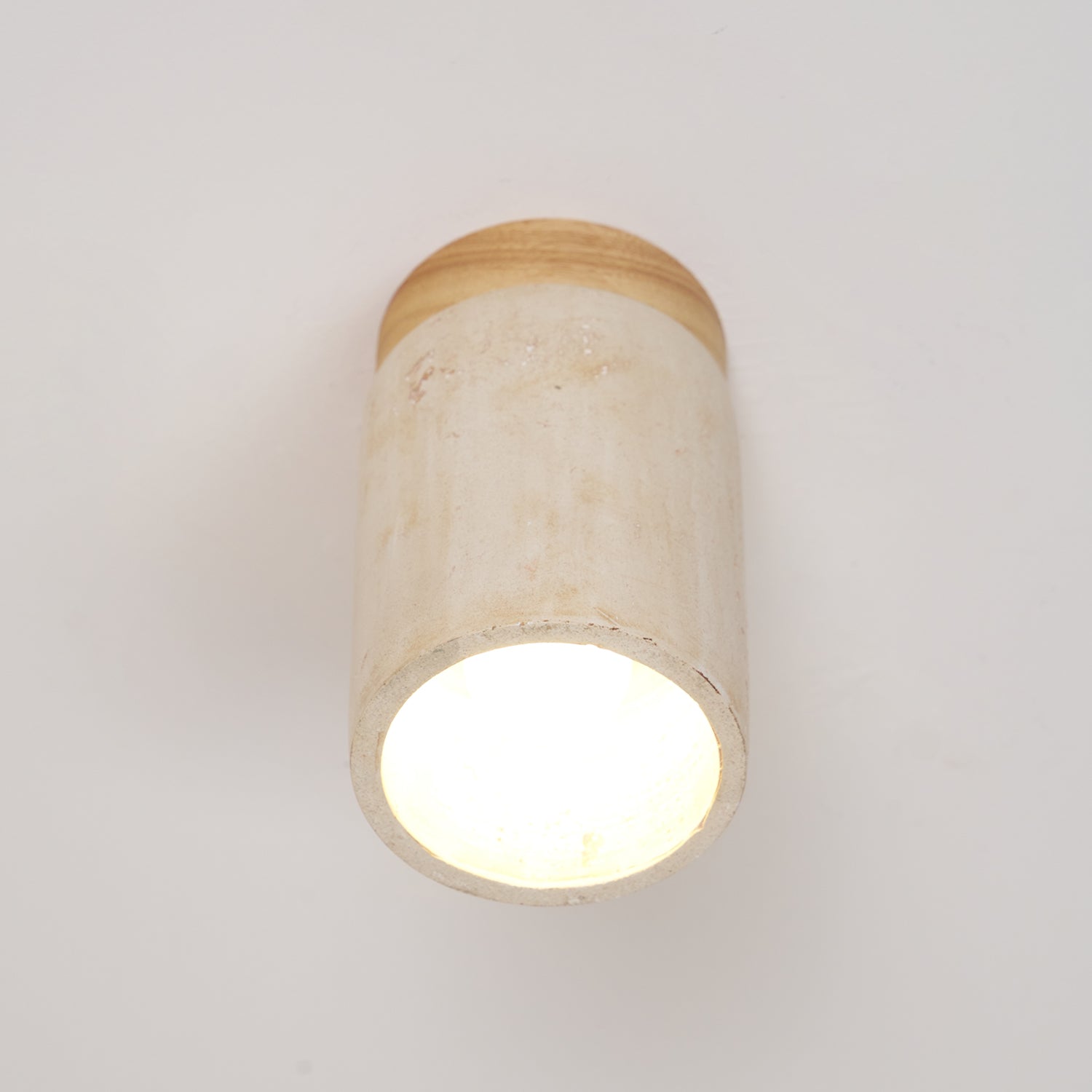 Terra Cylinder Ceiling Light 4.3" by FIFTH & BEAM — product view 8
