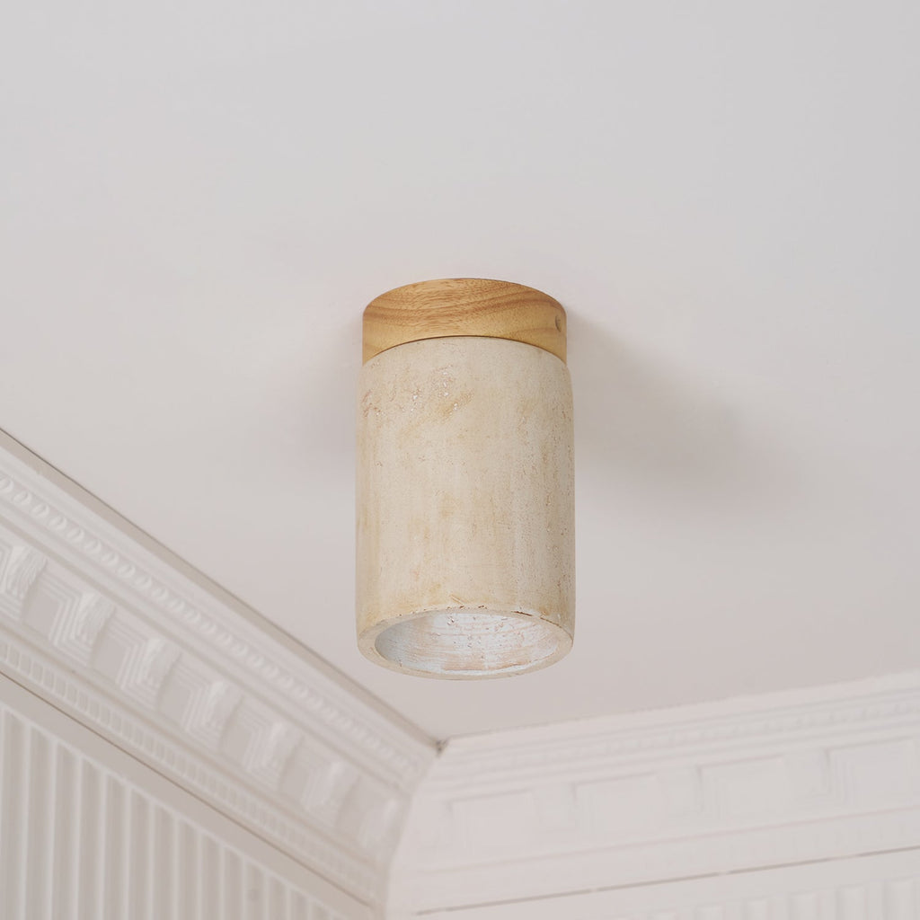 Terra Cylinder Ceiling Light 4.3" by FIFTH & BEAM — product view 9