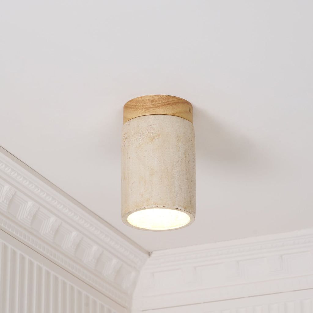 Terra Cylinder Ceiling Light 4.3" by FIFTH & BEAM — product view 10