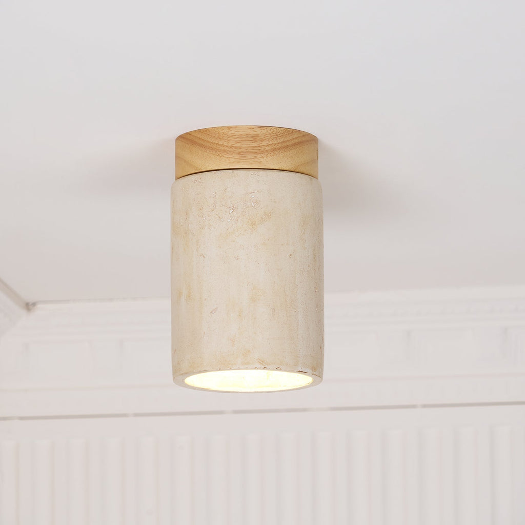 Terra Cylinder Ceiling Light 4.3" by FIFTH & BEAM — product view 12