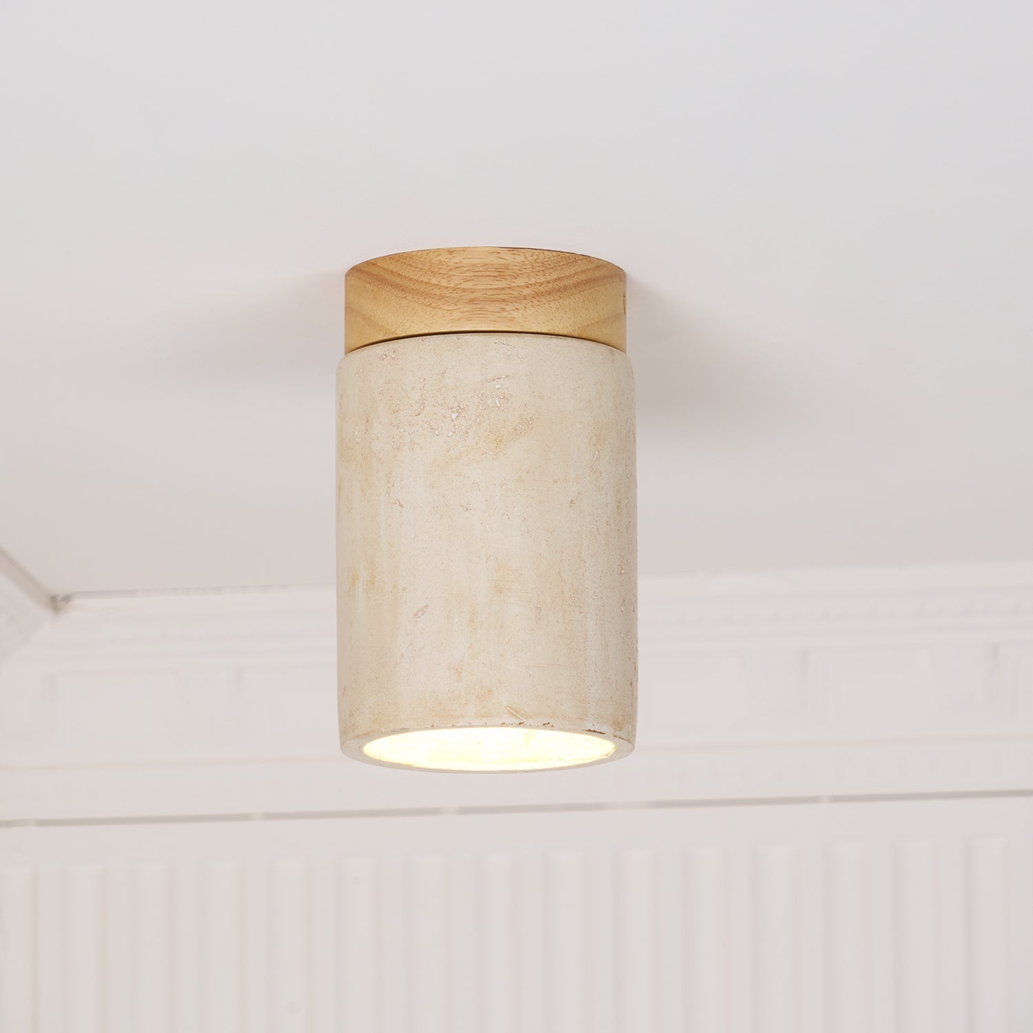 Terra Cylinder Ceiling Light 4.3" by FIFTH & BEAM — product view 12