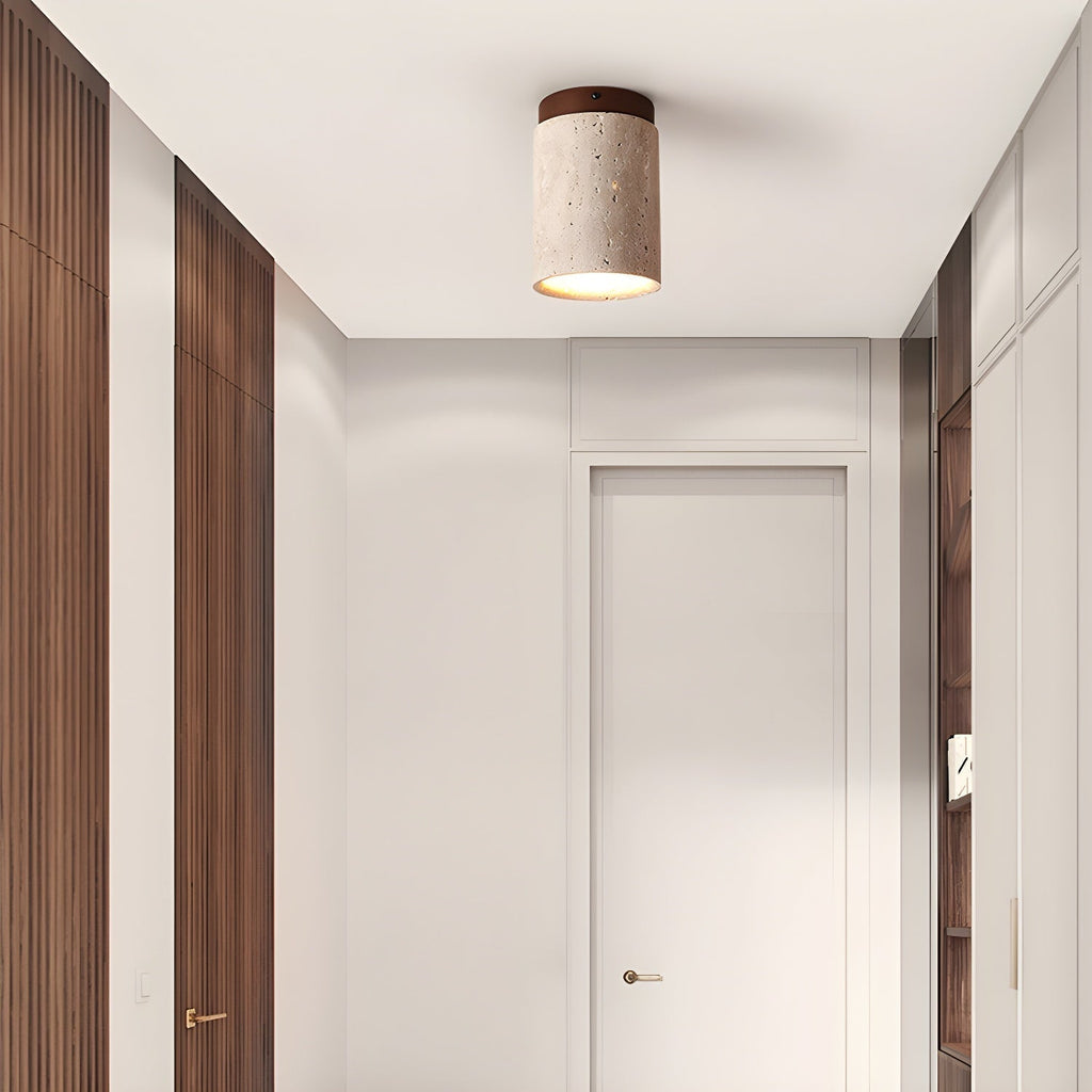 Terra Cylinder Ceiling Light 4.3" by FIFTH & BEAM — product view 6