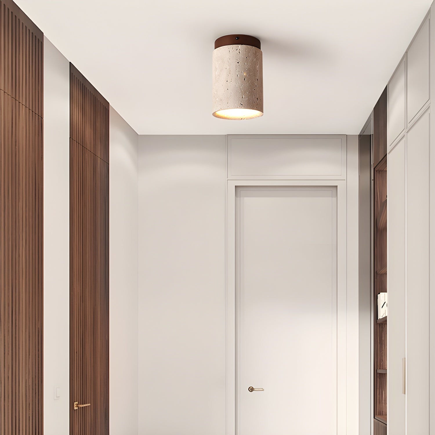 Terra Cylinder Ceiling Light 4.3" by FIFTH & BEAM — product view 6