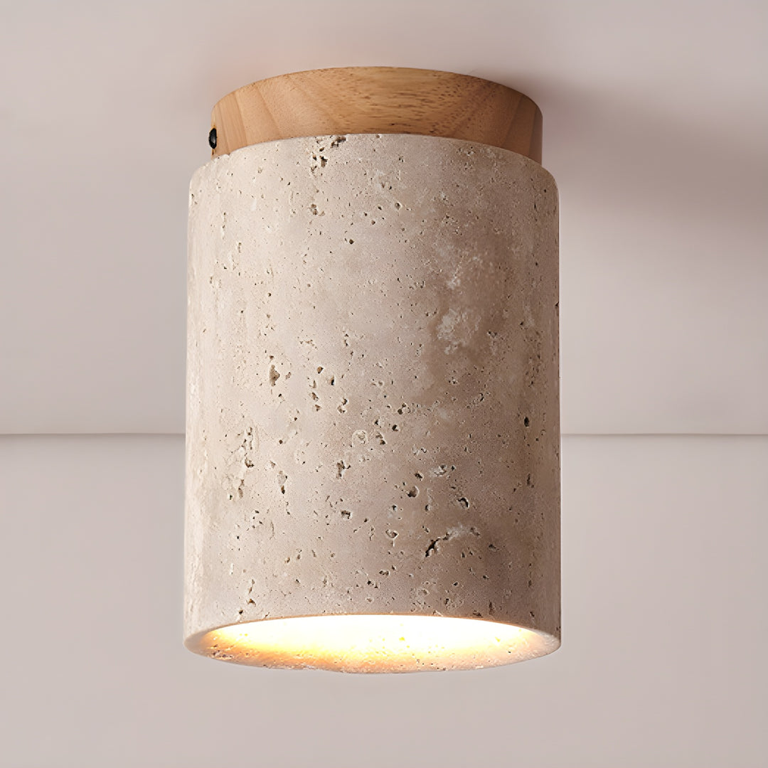 Terra Cylinder Ceiling Light 4.3" by FIFTH & BEAM — product view 17