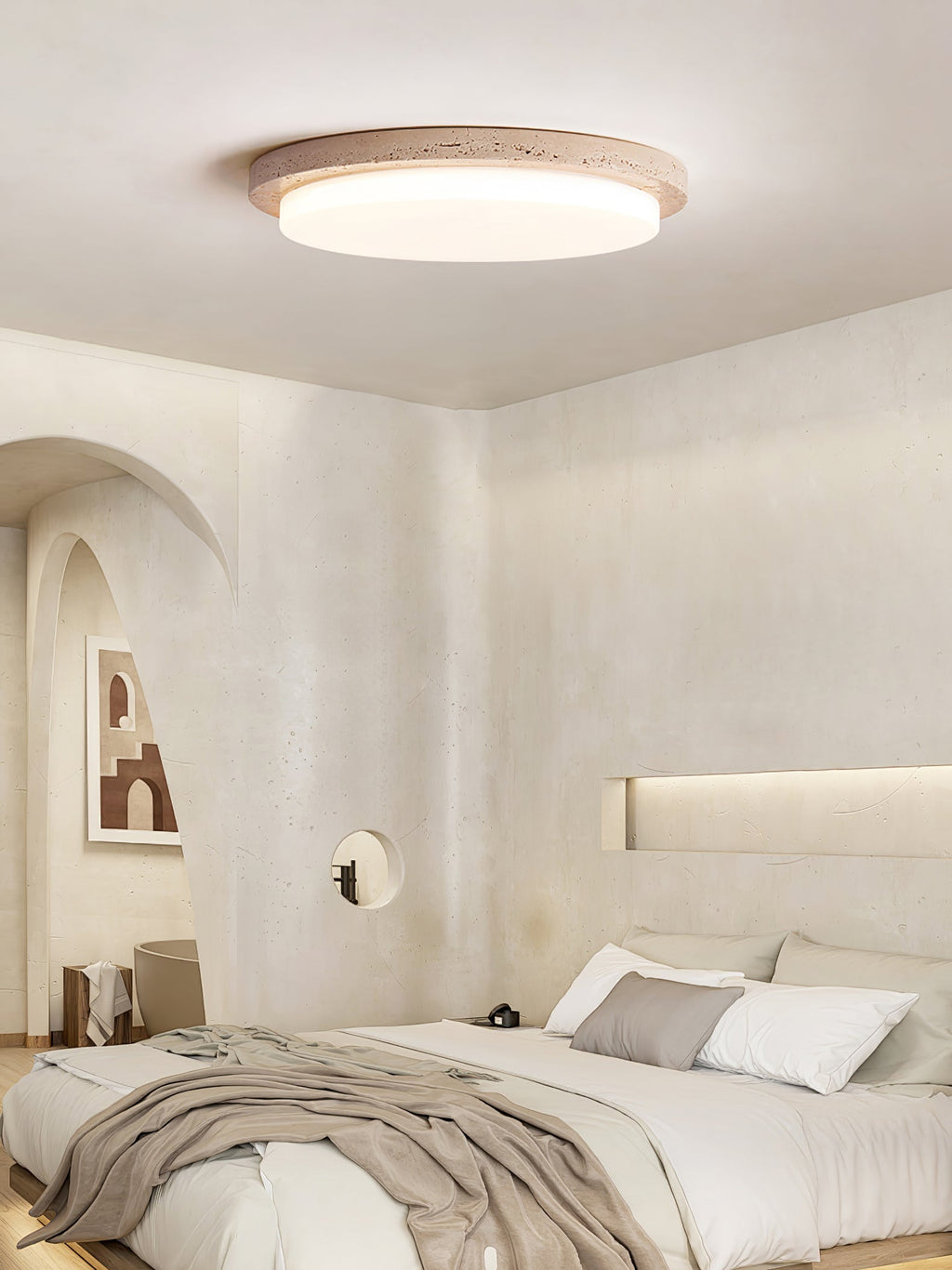Terra Round Ceiling Light by FIFTH & BEAM — product view 22