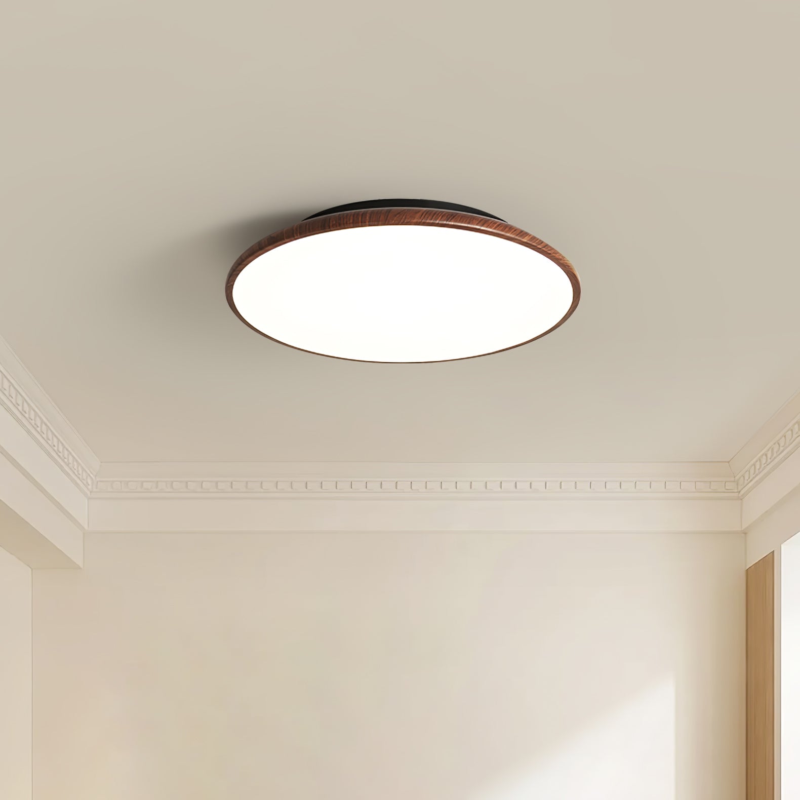 Thin Geometry Shape Ceiling Lamp by FIFTH & BEAM — product view 9
