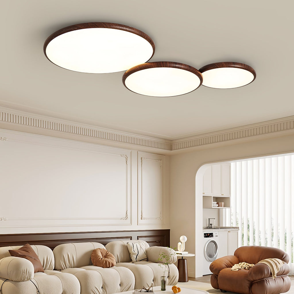 Thin Geometry Shape Ceiling Lamp by FIFTH & BEAM — product view 4