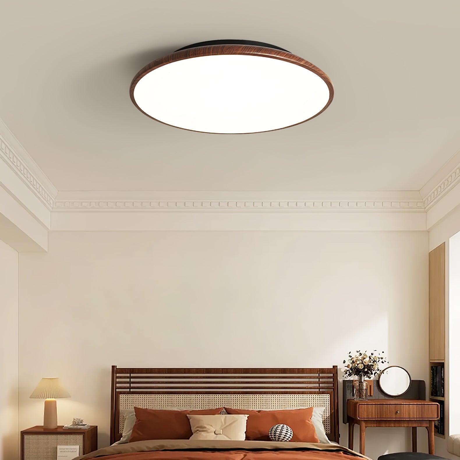 Thin Geometry Shape Ceiling Lamp by FIFTH & BEAM — product view 2