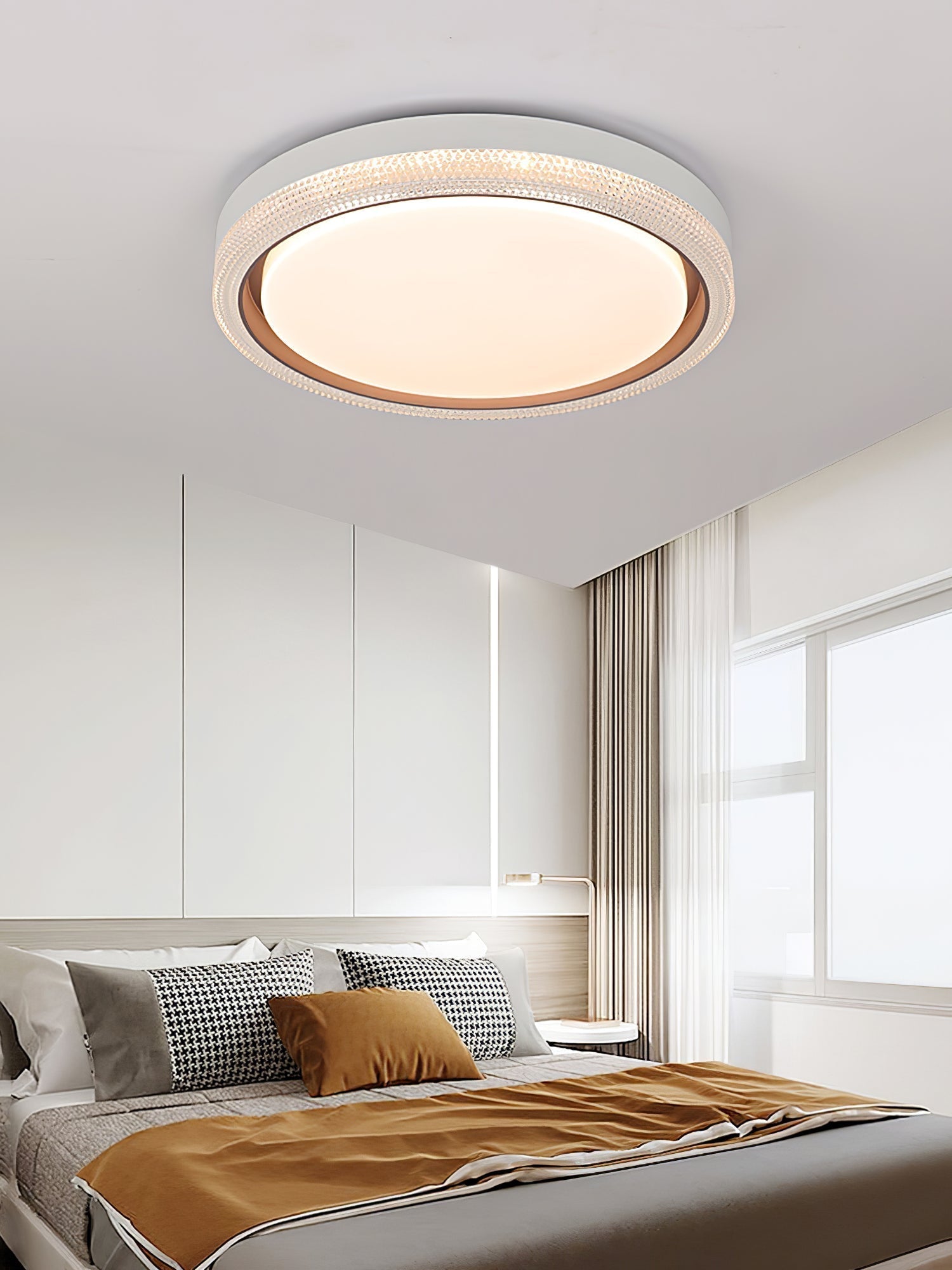 Thin Round Ceiling Lamp by FIFTH & BEAM — product view 5