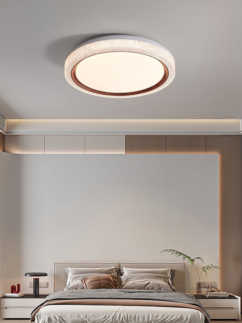 Thin Round Ceiling Lamp by FIFTH & BEAM — product view 6