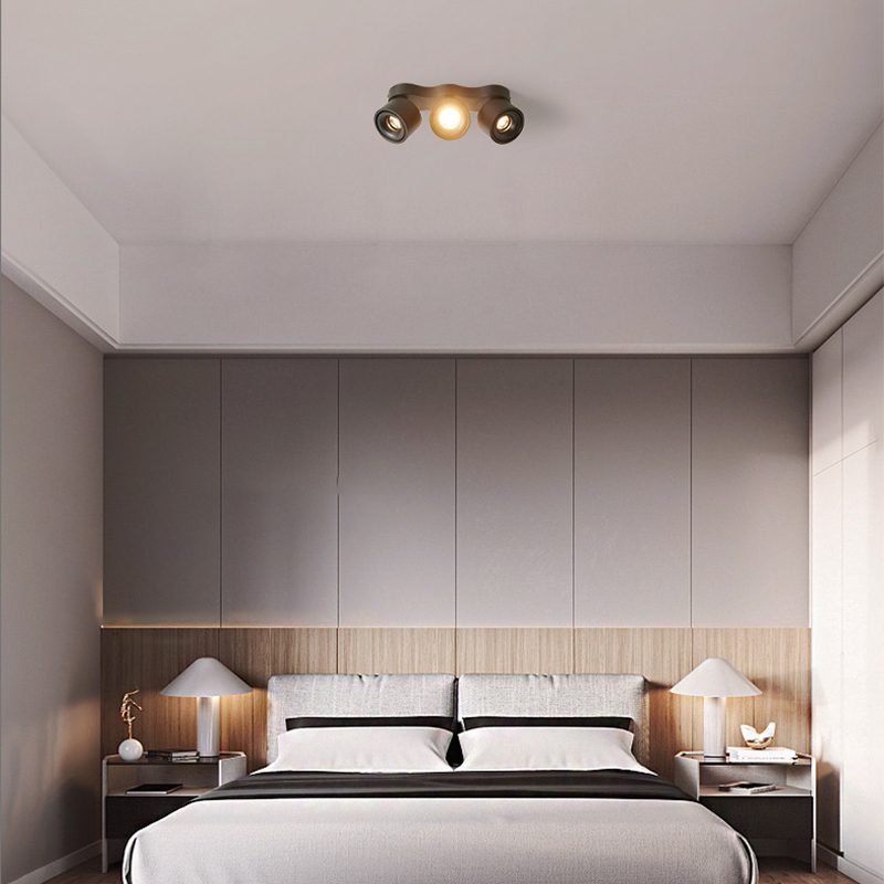 Three-heads Rotating Folding Ceiling Lamp by FIFTH & BEAM — product view 7