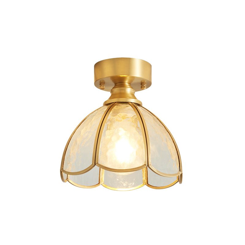 Tiffany Floral Ceiling Lamp by FIFTH & BEAM — product view 9