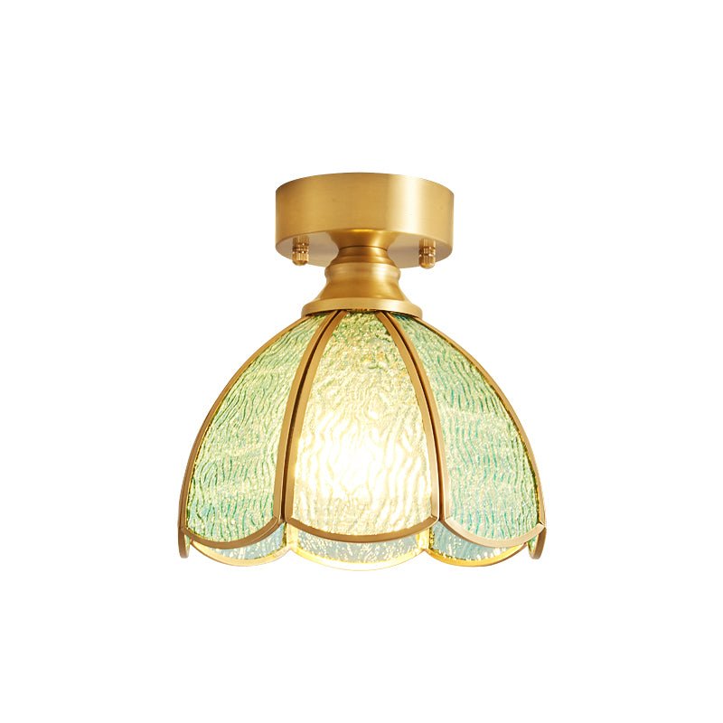 Tiffany Floral Ceiling Lamp by FIFTH & BEAM — product view 11