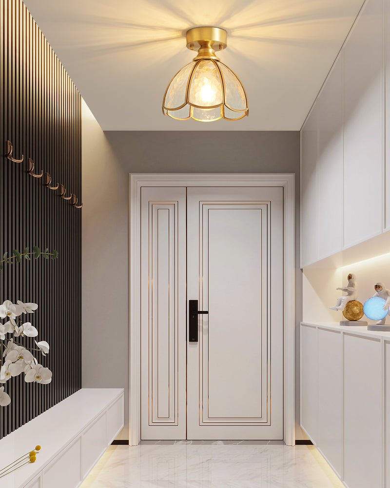 Tiffany Floral Ceiling Lamp by FIFTH & BEAM — product view 8