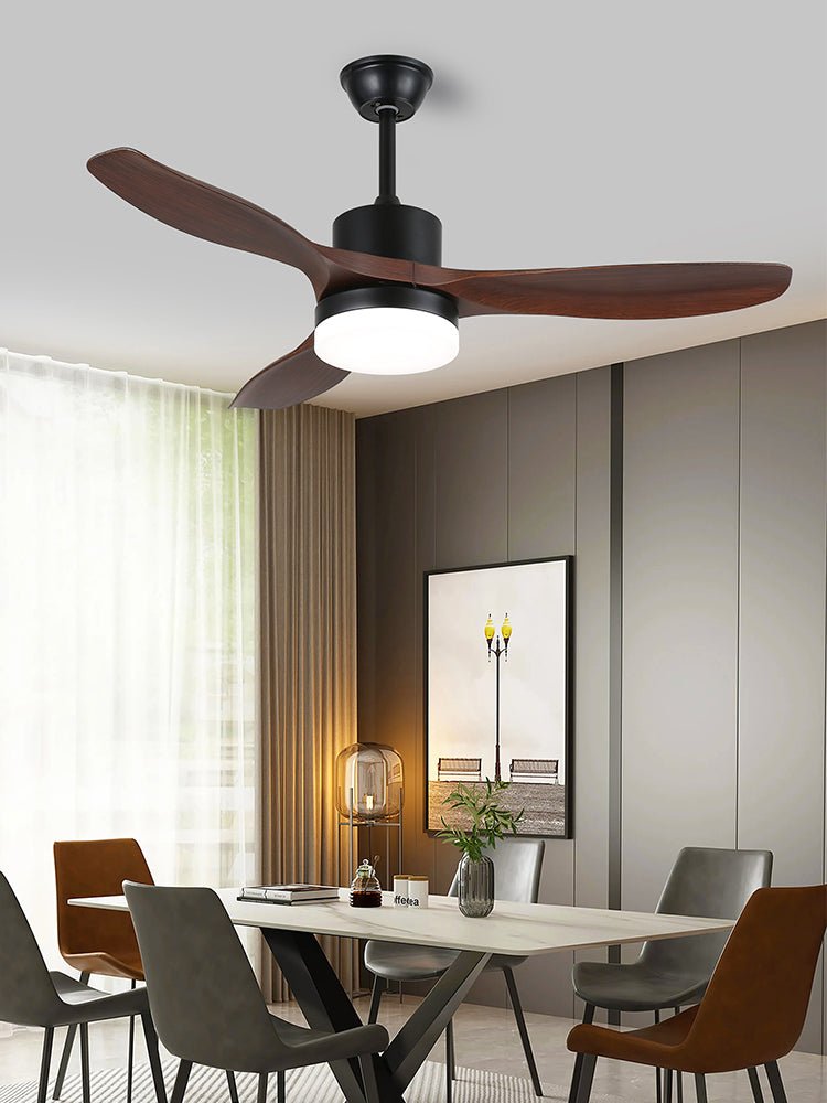 Morty Adams Wooden 48"/52" Ceiling Fan Light by FIFTH & BEAM — product view 11