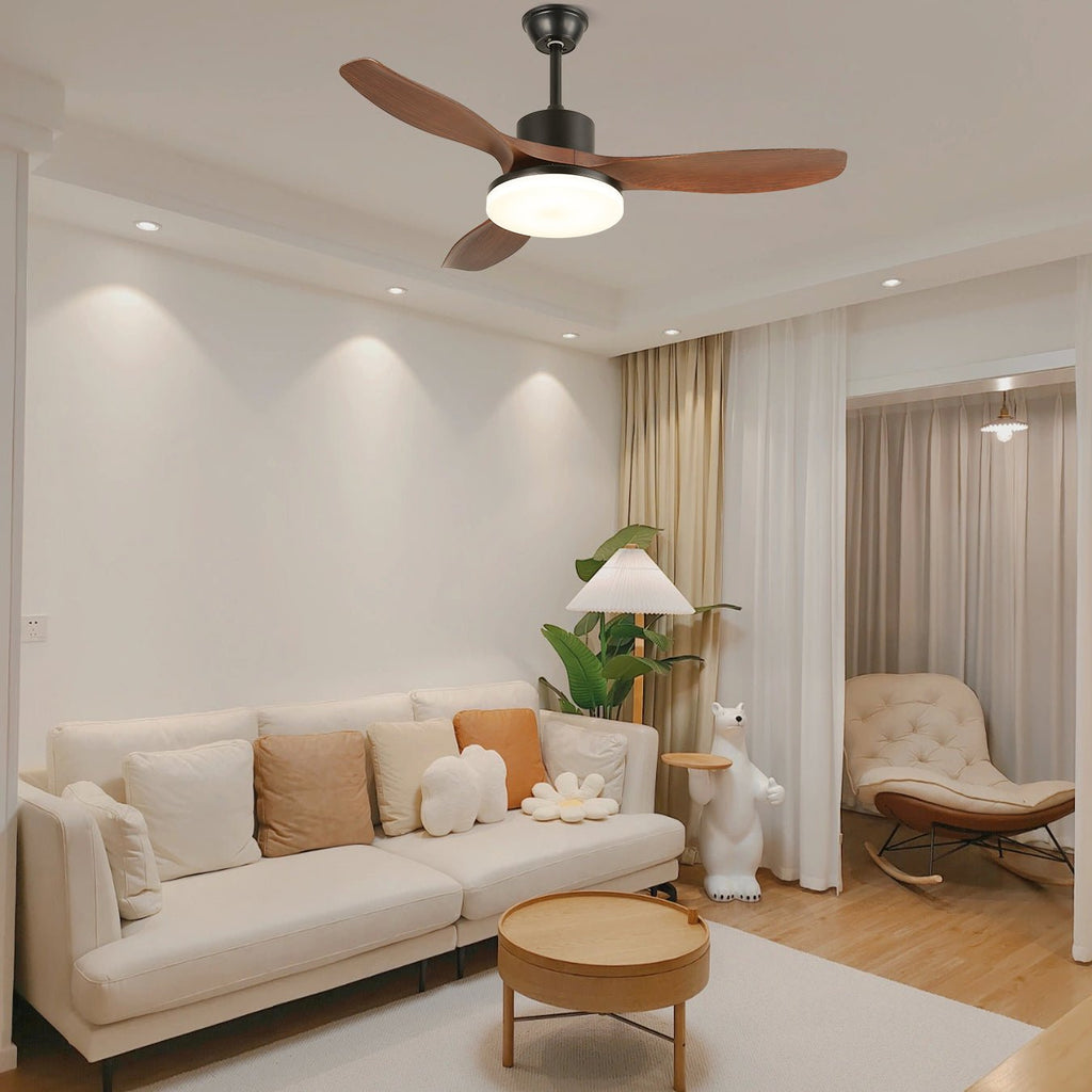 Morty Adams Wooden 48"/52" Ceiling Fan Light by FIFTH & BEAM — product view 8