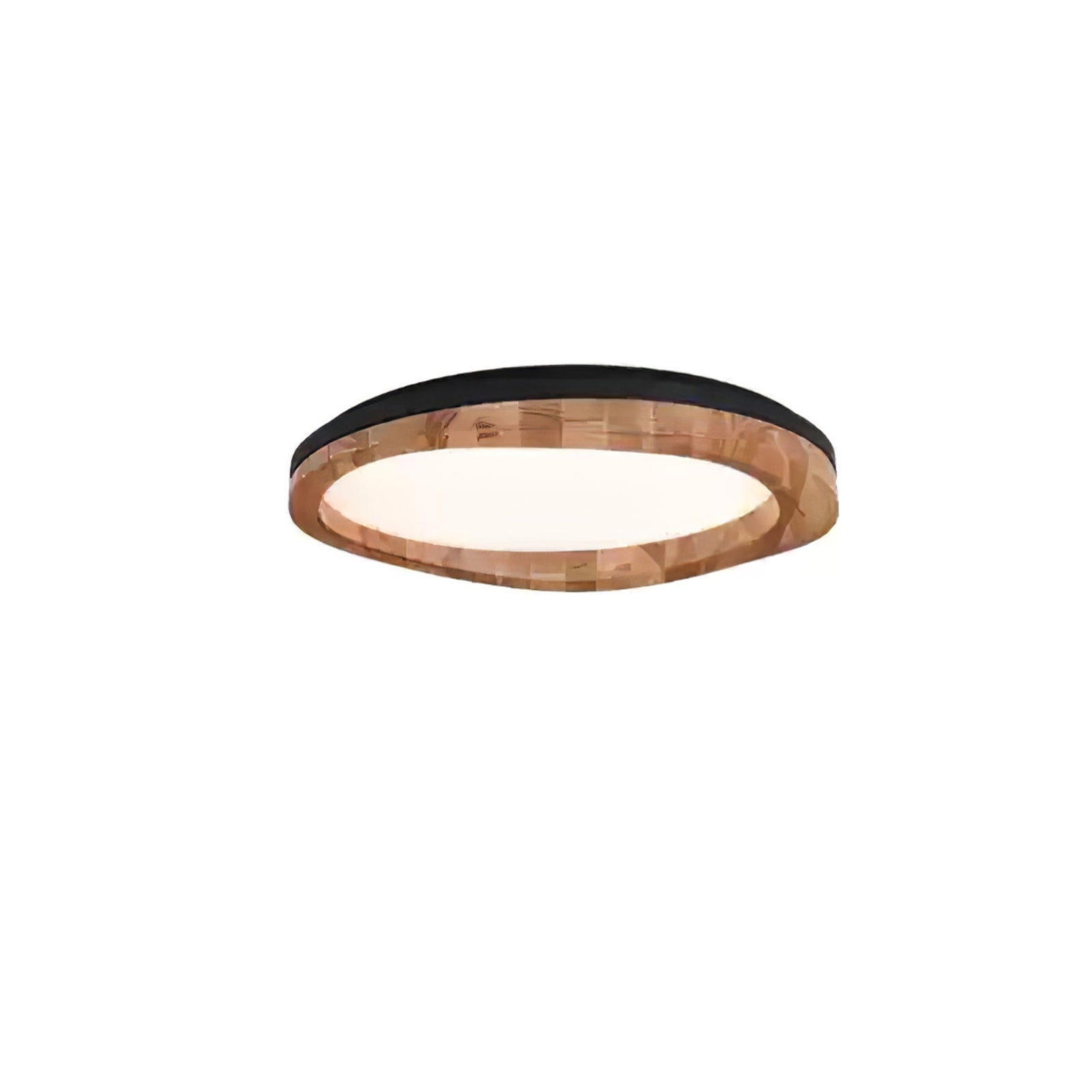 Timber Round Wood Ceiling Lamp by FIFTH & BEAM — product view 34