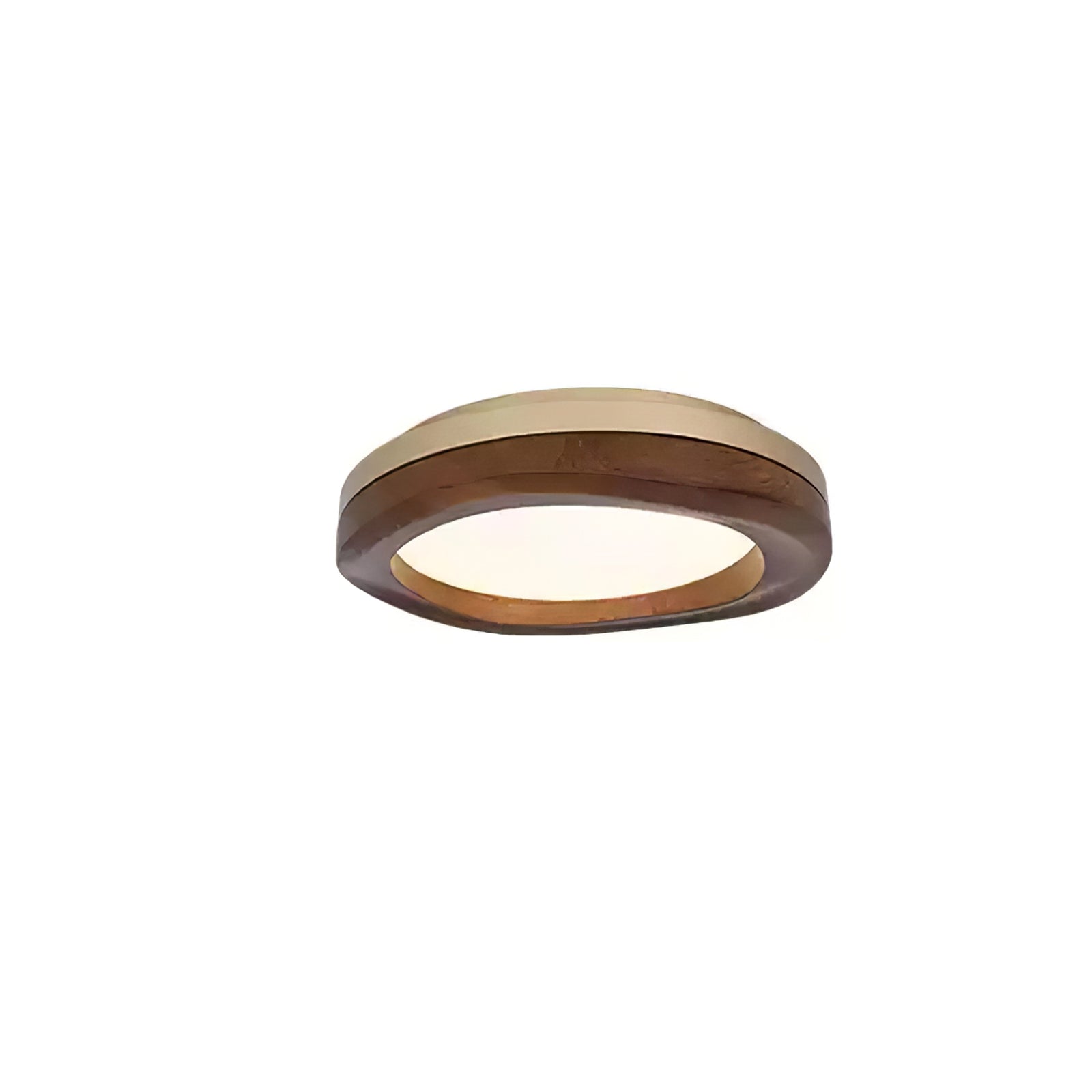 Timber Round Wood Ceiling Lamp by FIFTH & BEAM — product view 37