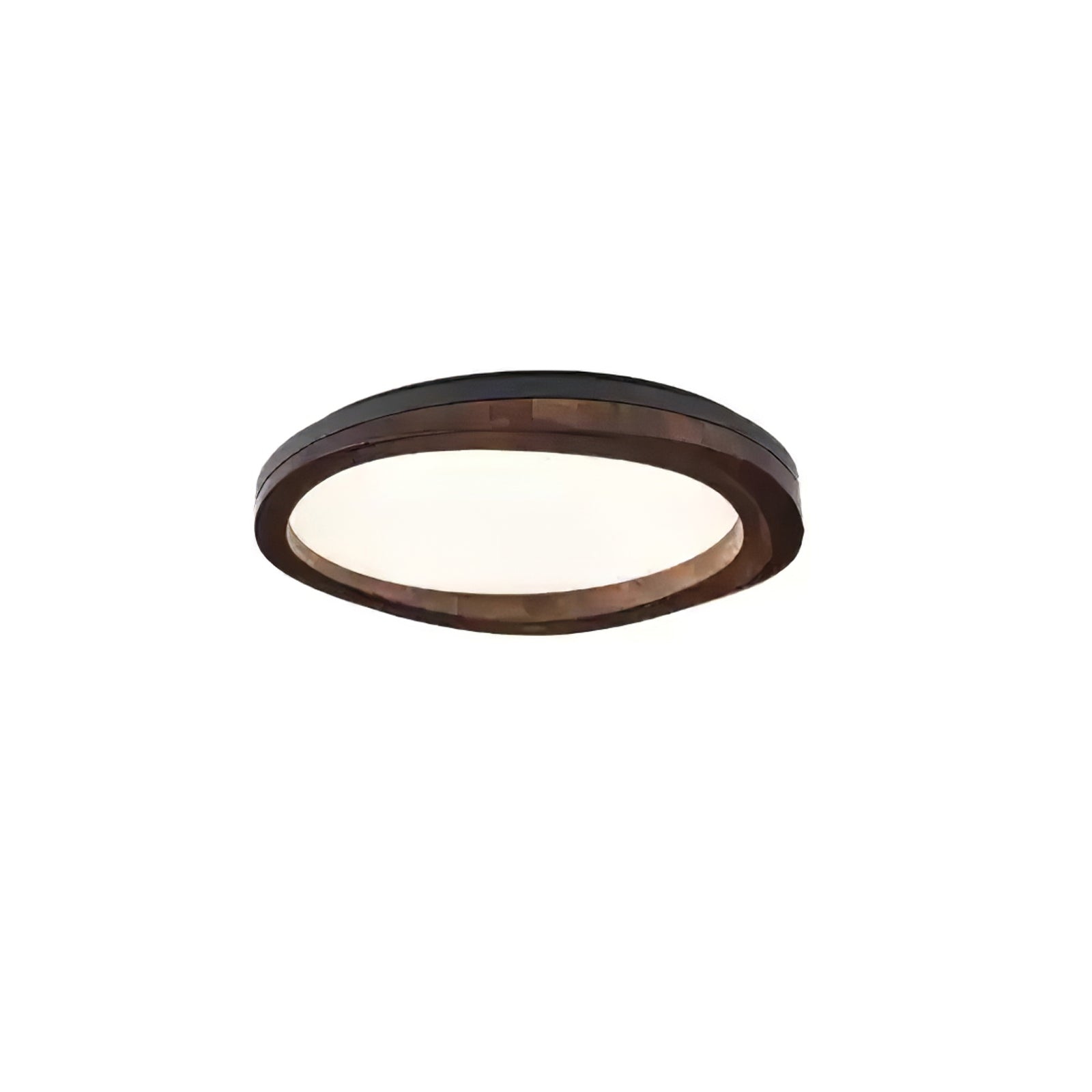 Timber Round Wood Ceiling Lamp by FIFTH & BEAM — product view 38