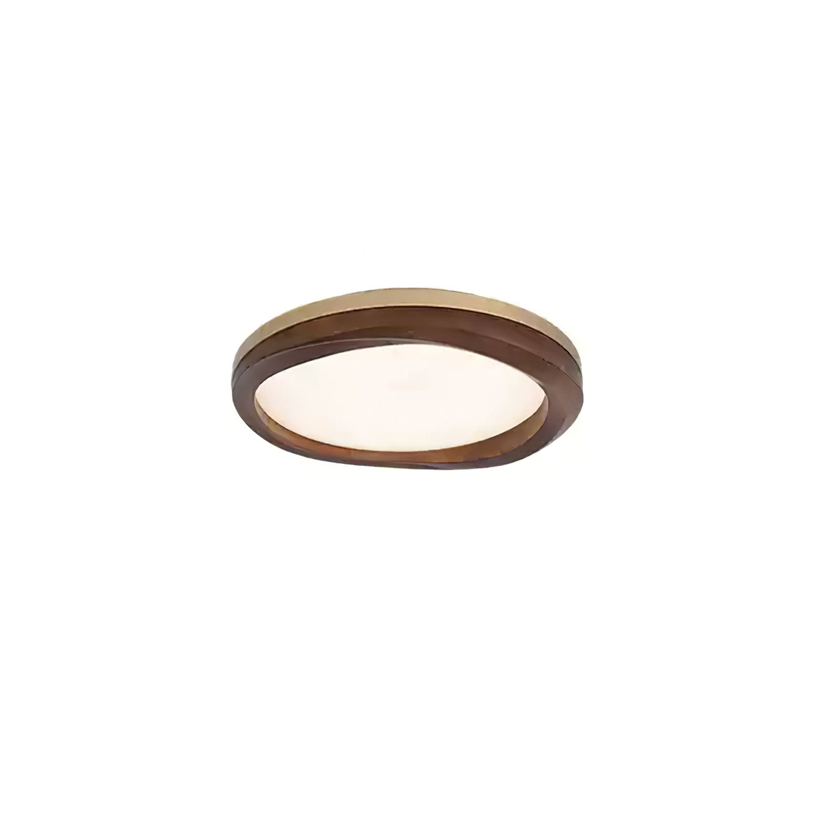 Timber Round Wood Ceiling Lamp by FIFTH & BEAM — product view 26