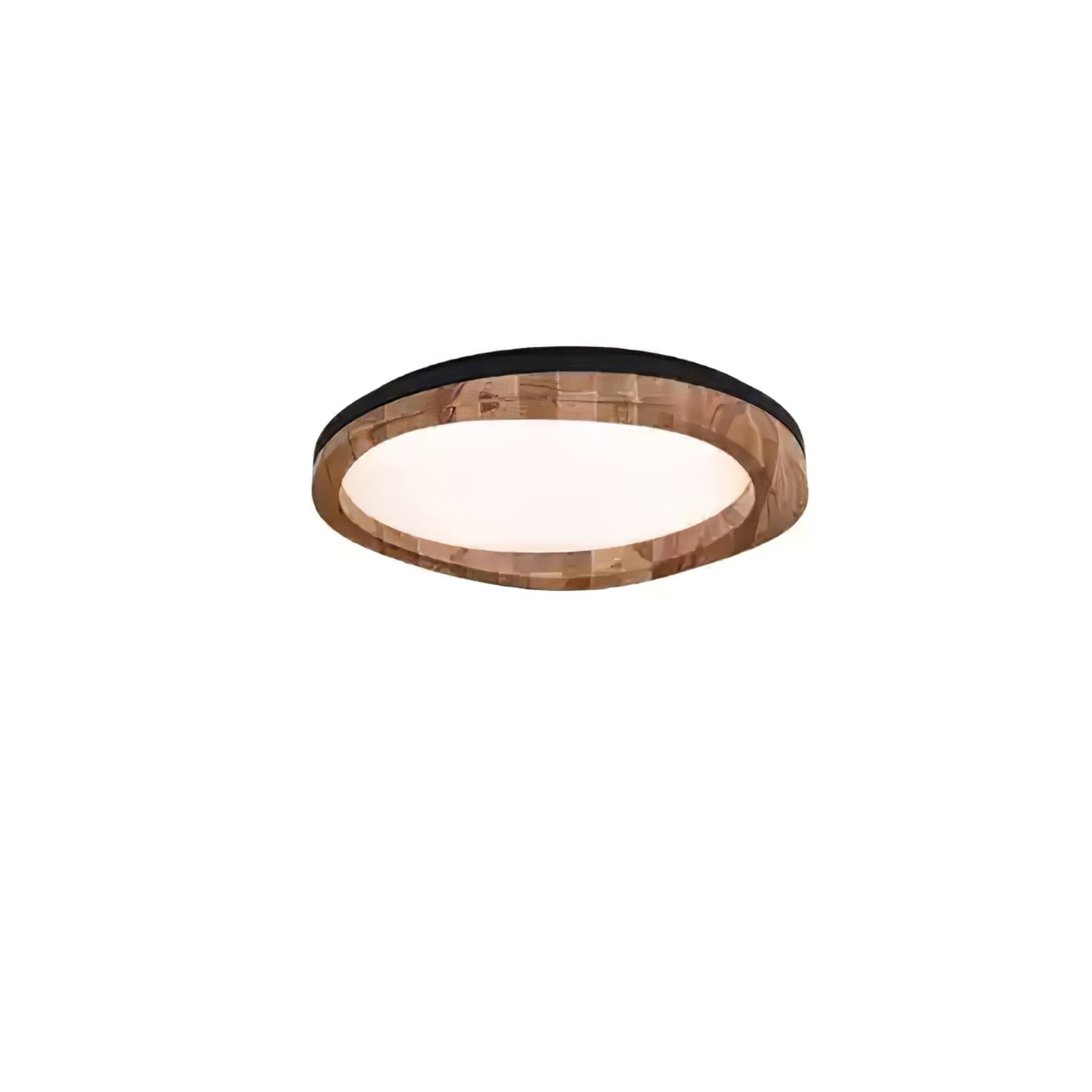 Timber Round Wood Ceiling Lamp by FIFTH & BEAM — product view 29