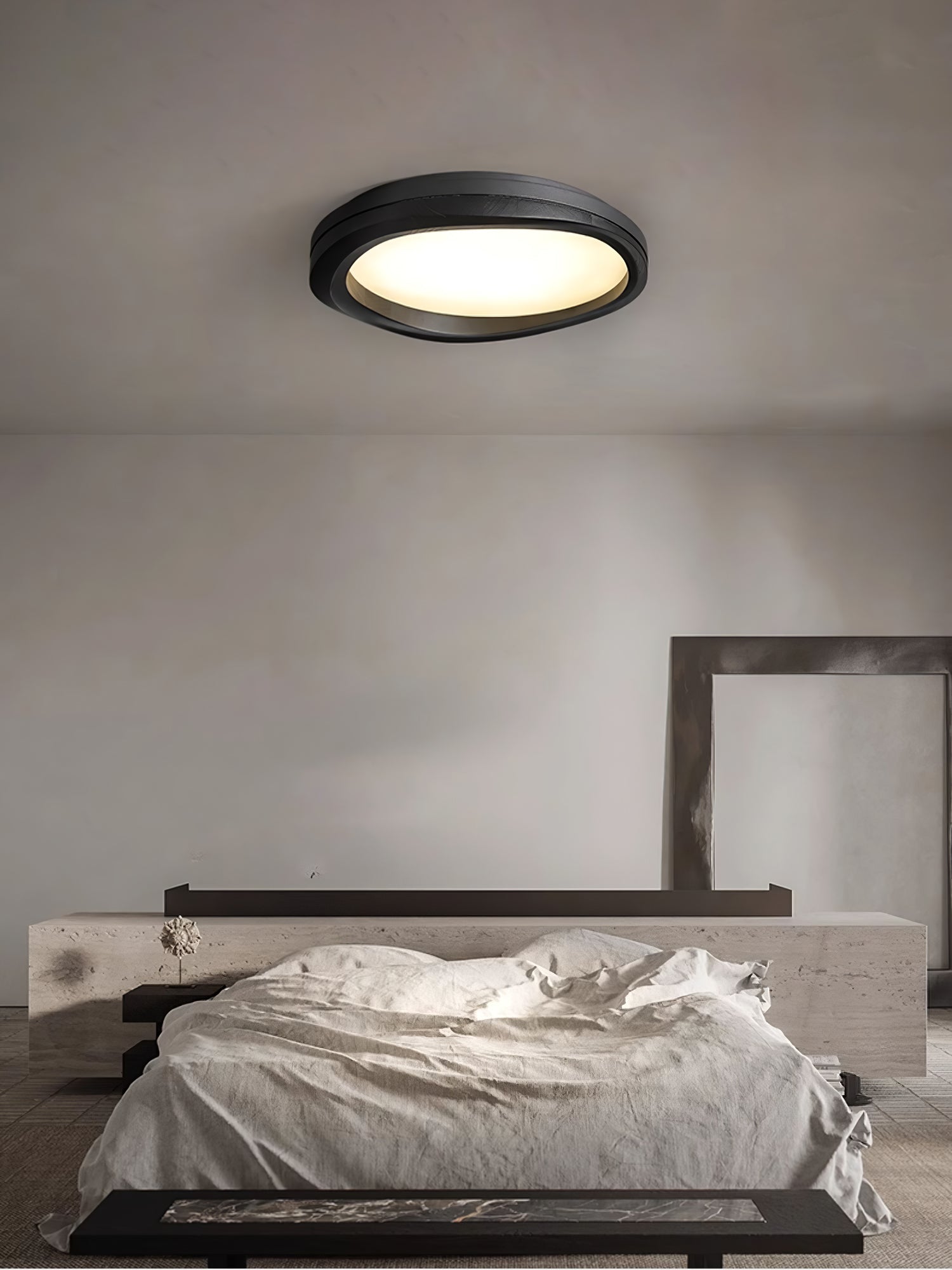 Timber Round Wood Ceiling Lamp by FIFTH & BEAM — product view 16