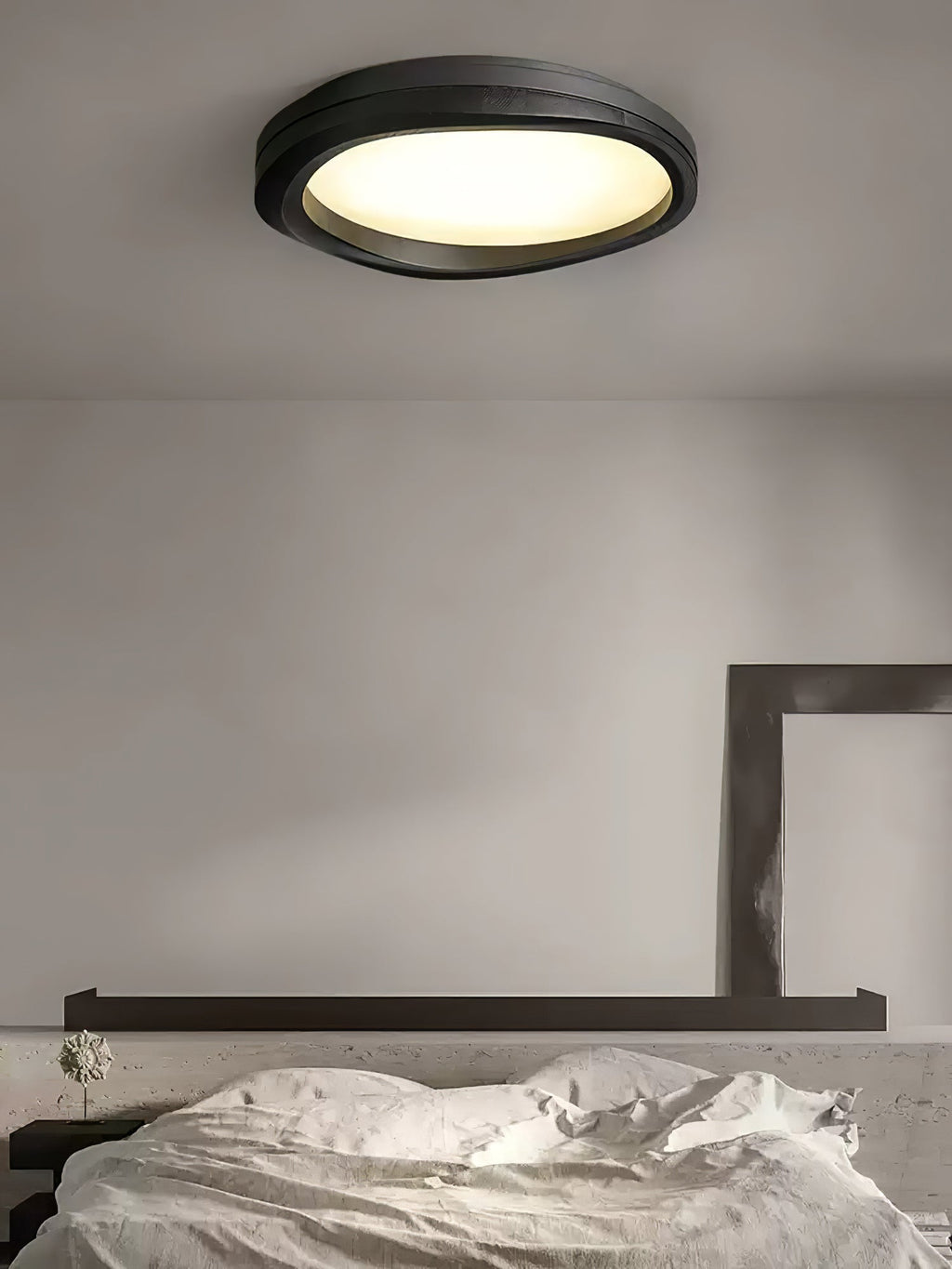 Timber Round Wood Ceiling Lamp by FIFTH & BEAM — product view 20