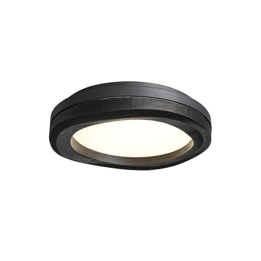 Timber Round Wood Ceiling Lamp by FIFTH & BEAM — product view 8