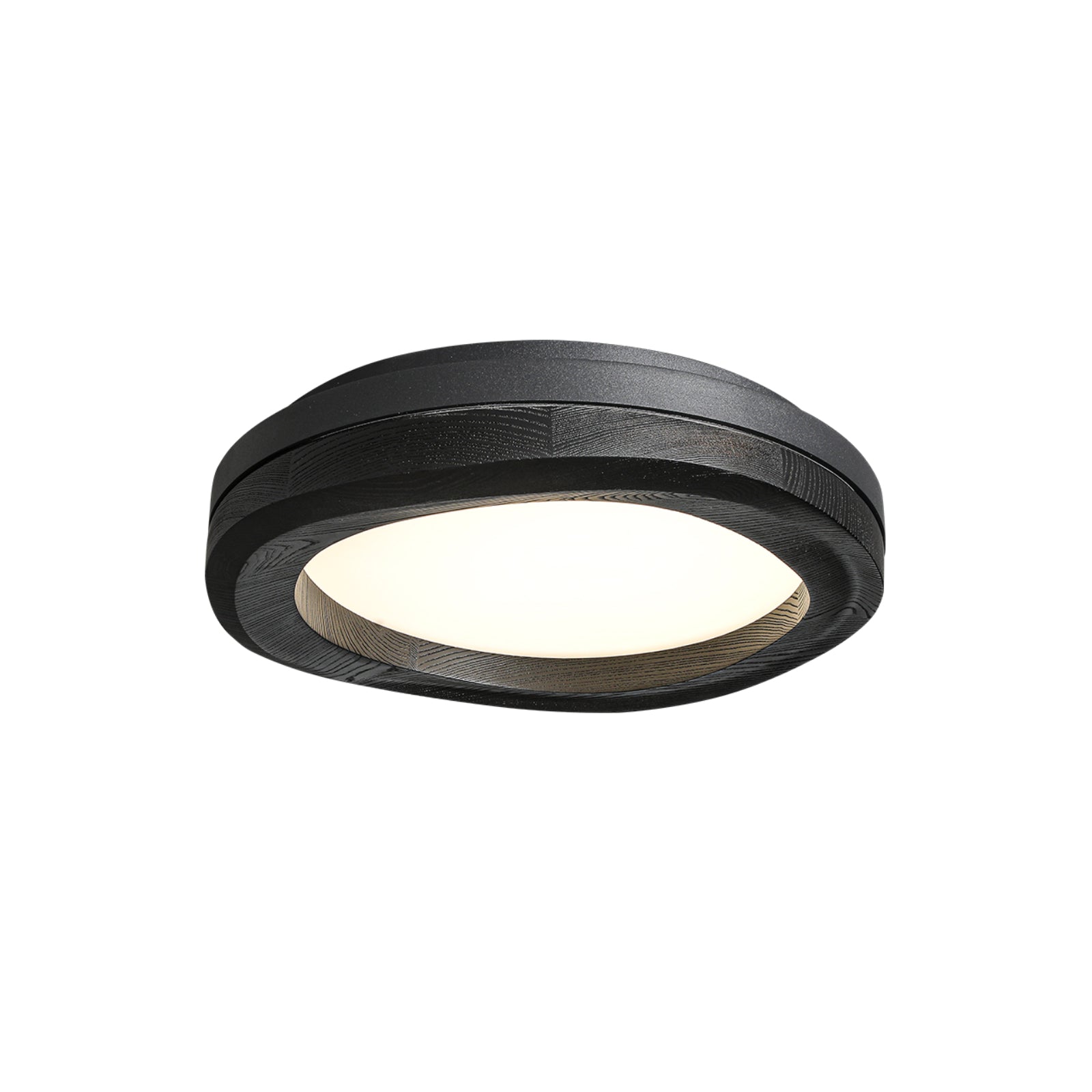 Timber Round Wood Ceiling Lamp by FIFTH & BEAM — product view 8