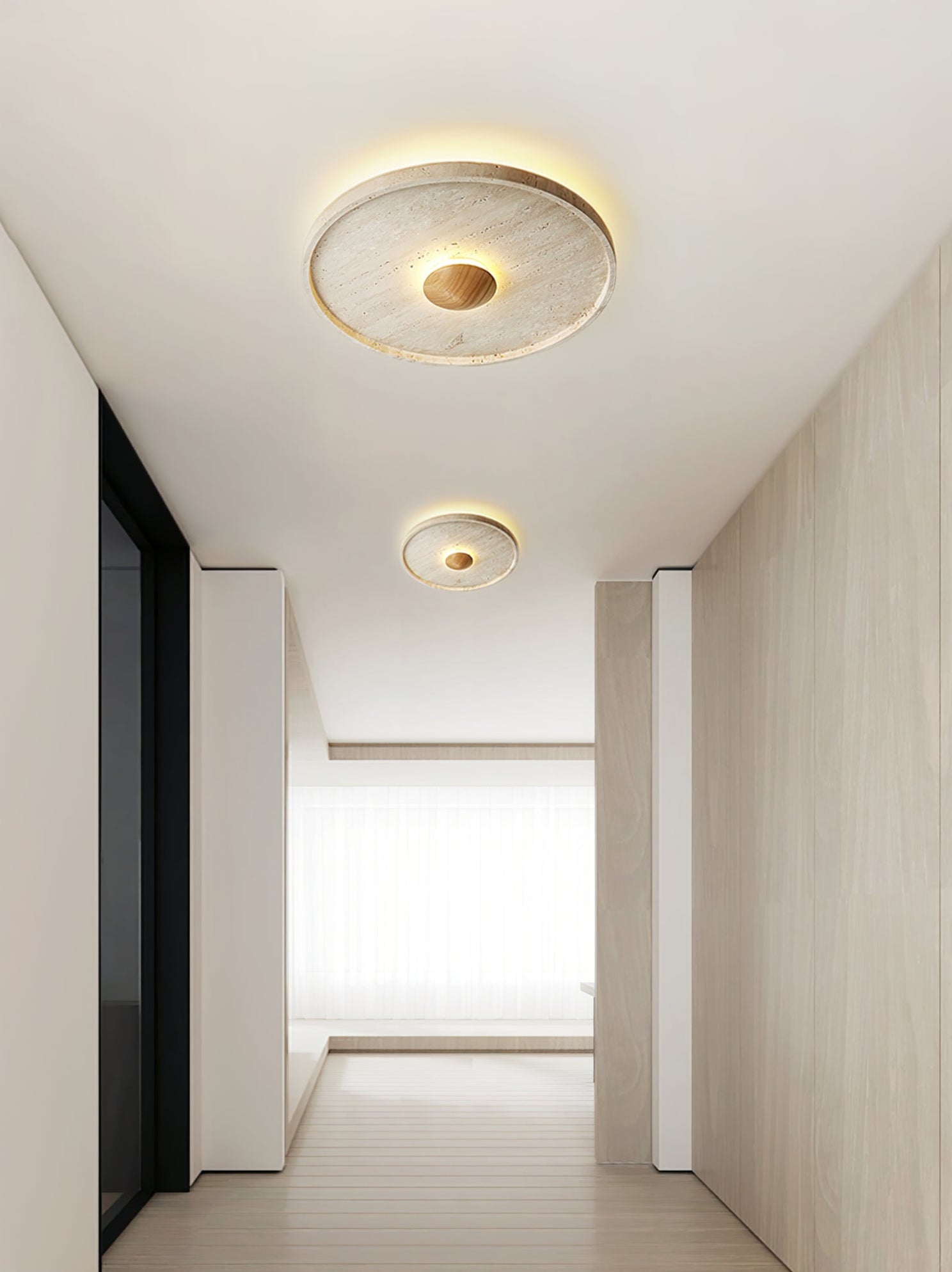 Tranquil Aura Ceiling Light by FIFTH & BEAM — product view 8
