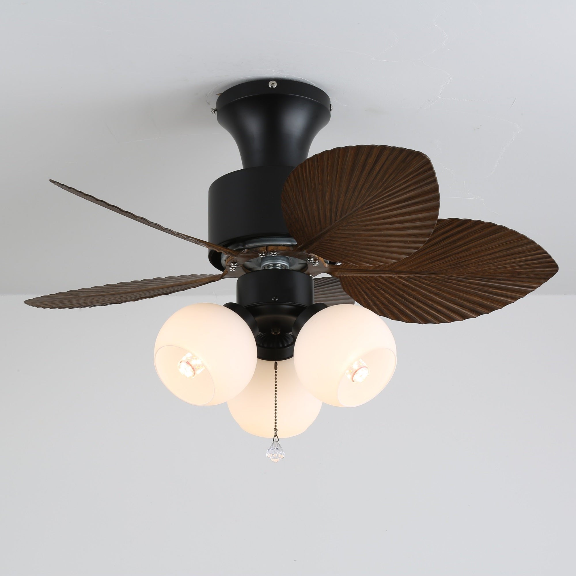 Tropica Palm Ceiling Fan Light by FIFTH & BEAM — product view 14