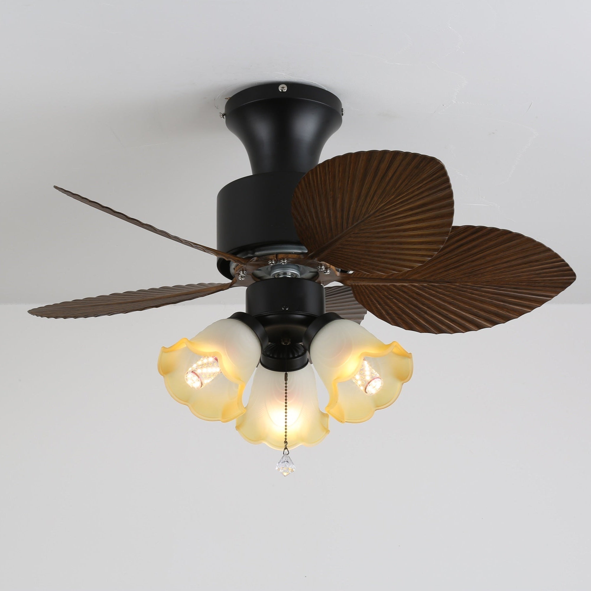 Tropica Palm Ceiling Fan Light by FIFTH & BEAM — product view 4