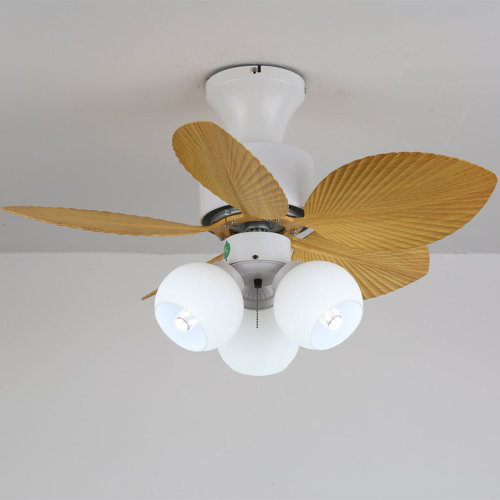 Tropica Palm Ceiling Fan Light by FIFTH & BEAM — product view 8