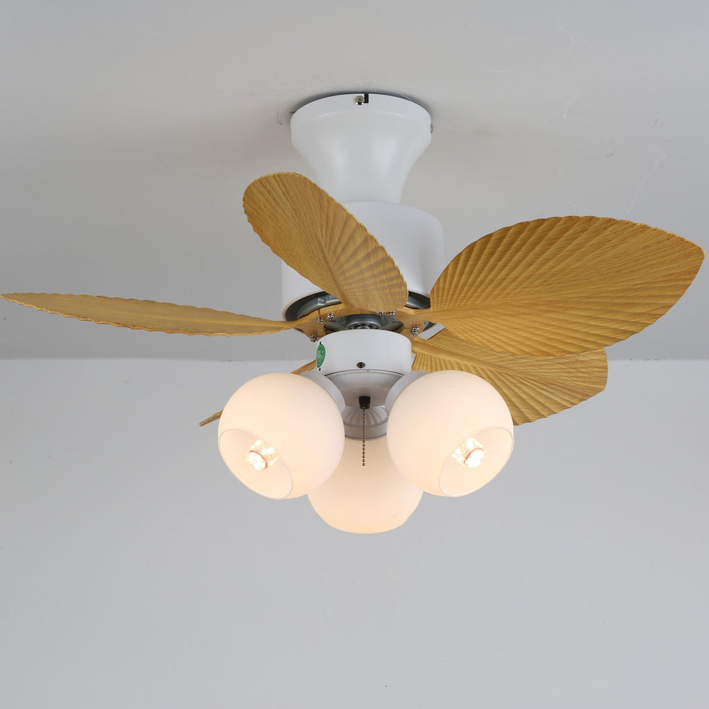 Tropica Palm Ceiling Fan Light by FIFTH & BEAM — product view 9