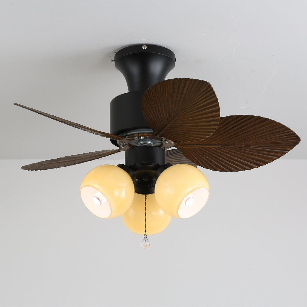 Tropica Palm Ceiling Fan Light by FIFTH & BEAM — product view 10