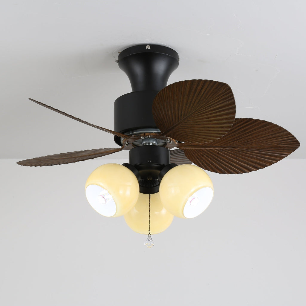Tropica Palm Ceiling Fan Light by FIFTH & BEAM — product view 11