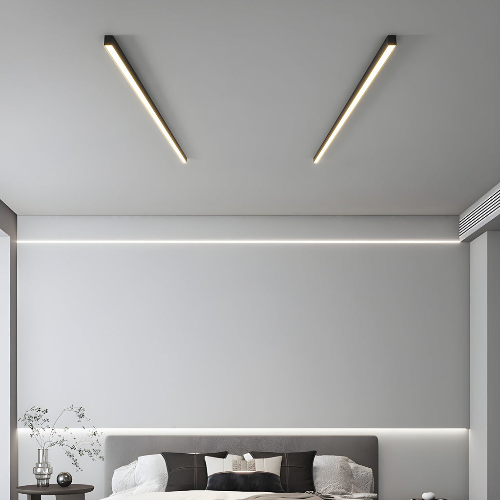 Ultra Slim Linear Ceiling Light by FIFTH & BEAM — product view 11