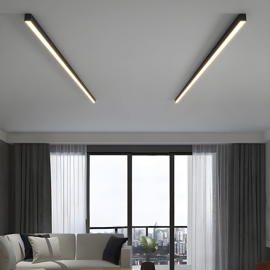 Ultra Slim Linear Ceiling Light by FIFTH & BEAM — product view 19