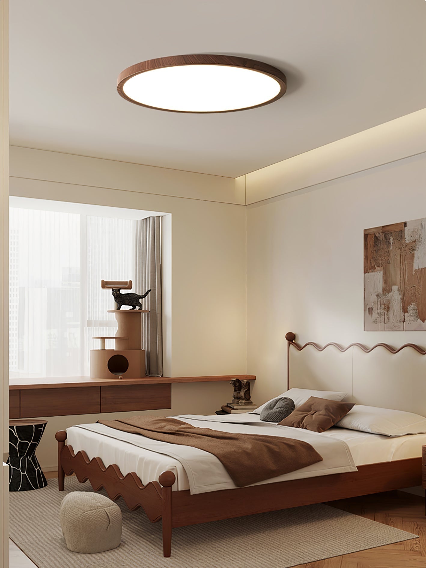 Ultrathin Round Ceiling Light by FIFTH & BEAM — product view 6