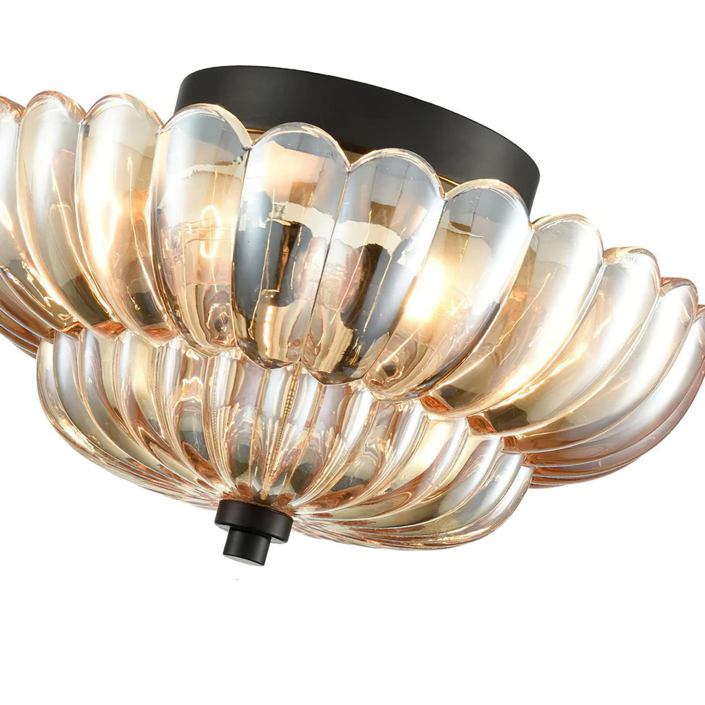 Umbrella Glass Ceiling Light 11.8" by FIFTH & BEAM — product view 12