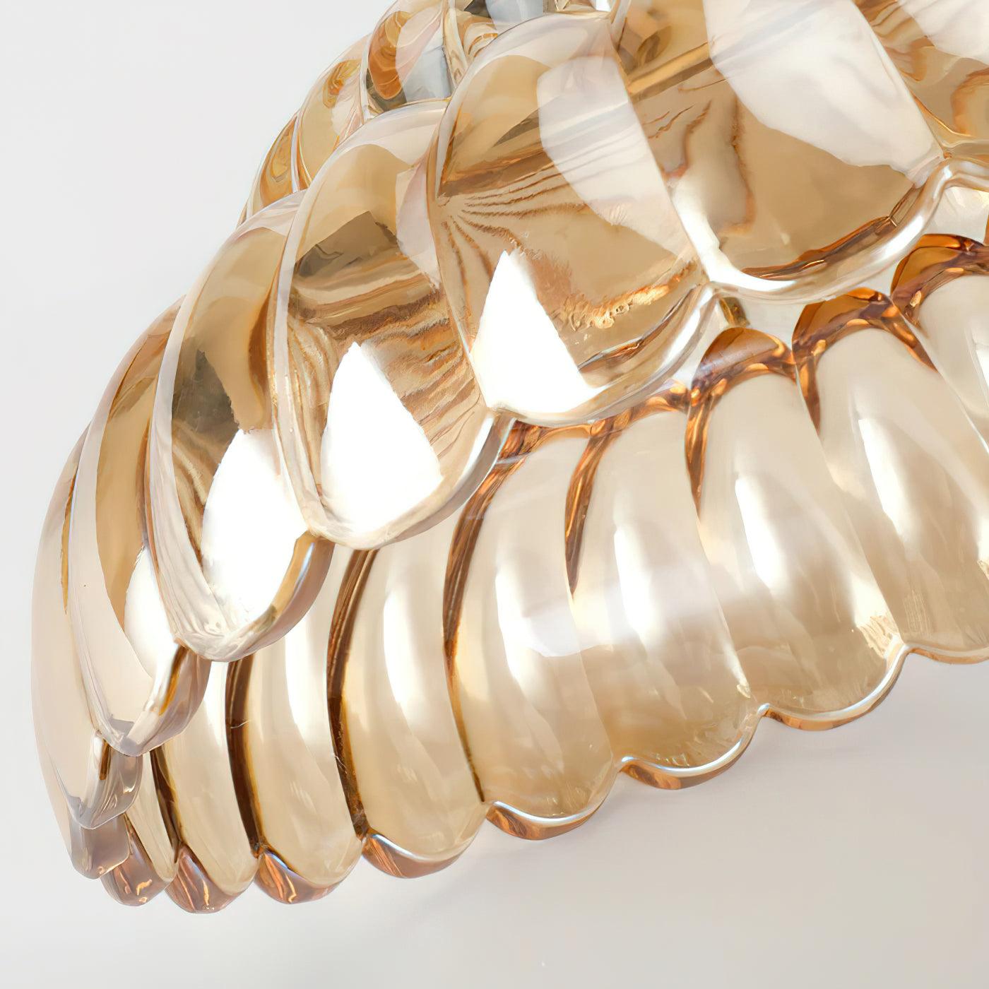 Umbrella Glass Ceiling Light 11.8" by FIFTH & BEAM — product view 9