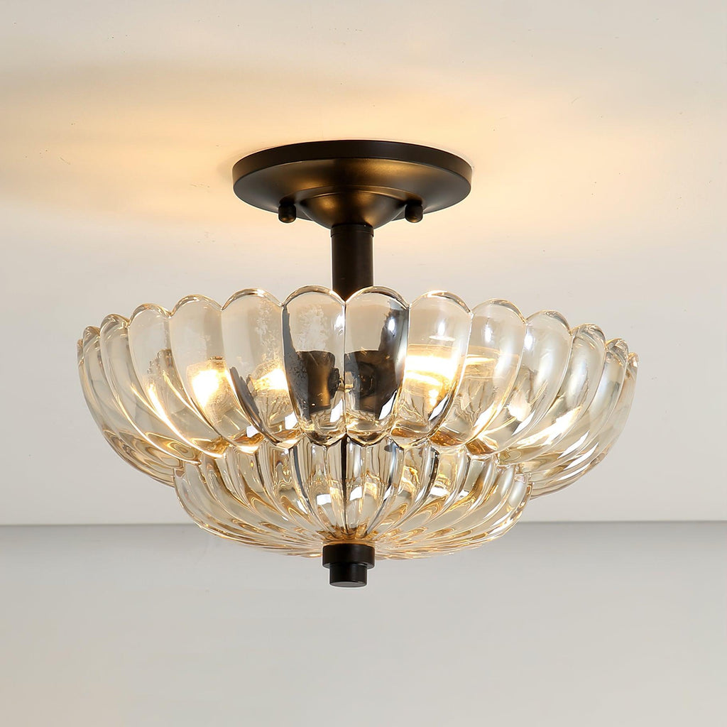 Umbrella Glass Ceiling Light 11.8" by FIFTH & BEAM — product view 11
