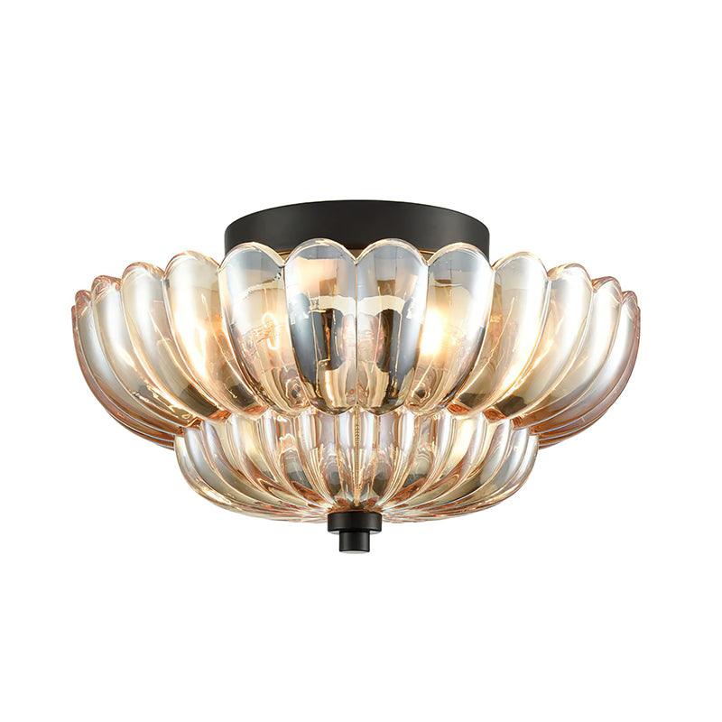 Umbrella Glass Ceiling Light 11.8" by FIFTH & BEAM — product view 17