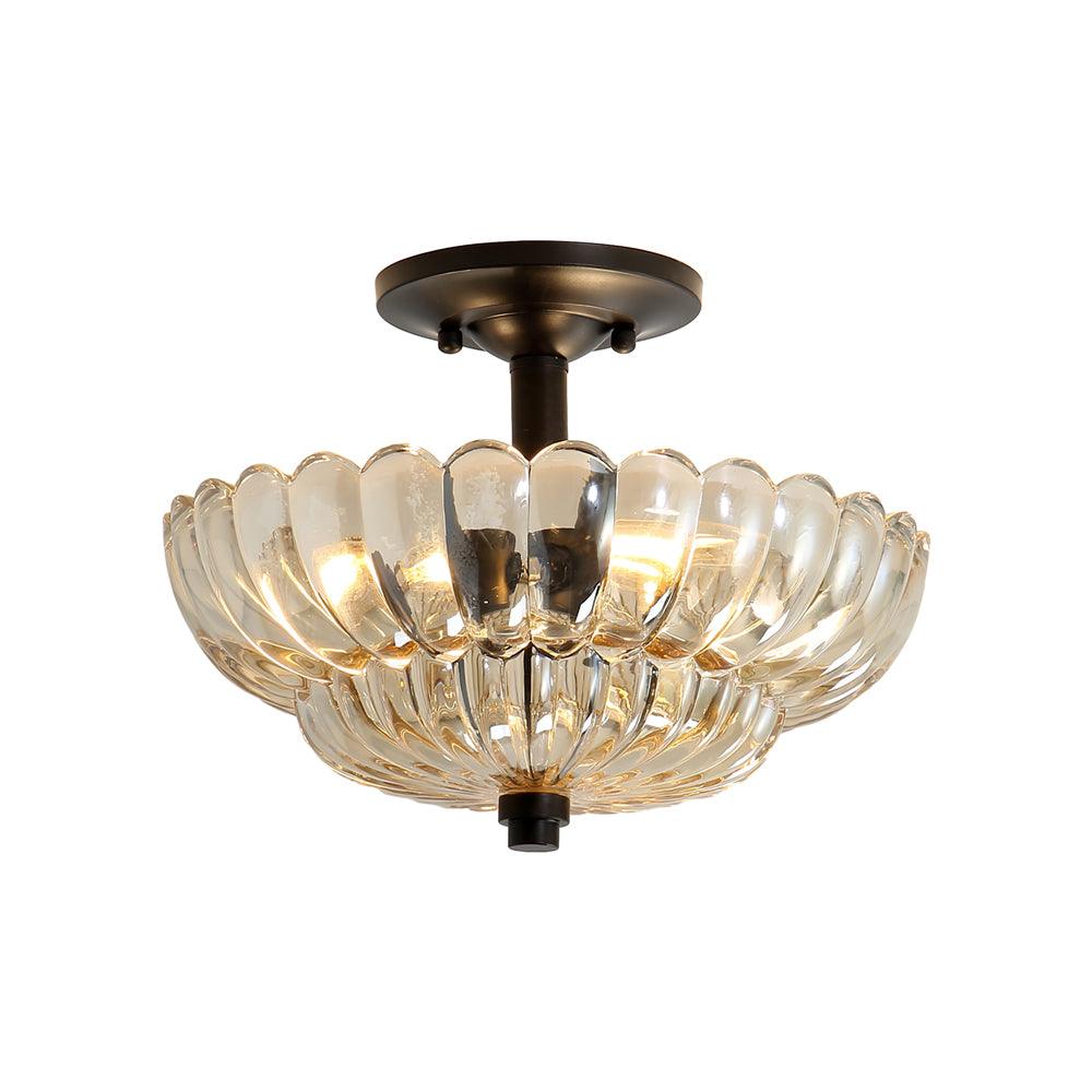 Umbrella Glass Ceiling Light 11.8" by FIFTH & BEAM — product view 1